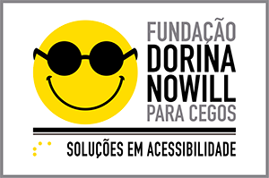 Logotipo Soluções em Acessibilidade - Fundação Dorina Nowill para Cegos